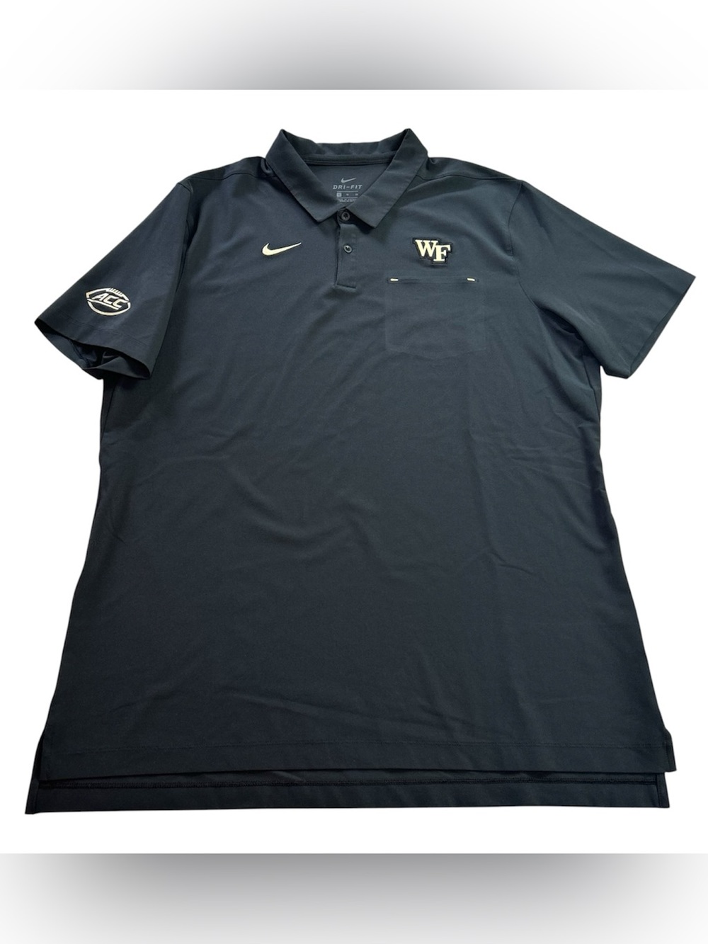 Nike Wake Forest Demon Deacons Football TEAM ISSUED Men’s On-Field Polo Shirt XL